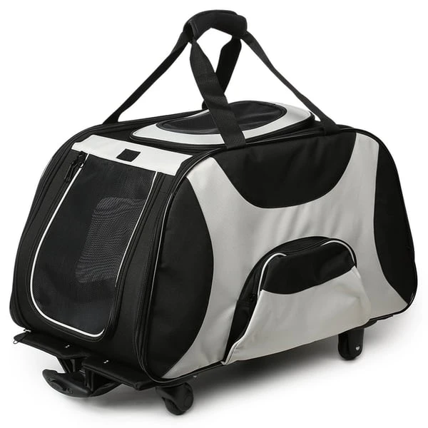 Trixie Trolley Schwarz/grau 1 Trixie Trolley Schwarz/grau