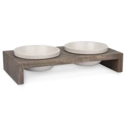 Replus Gohan Doppelnapf In Schiefer -Pet Verkauf 4019008402026 1