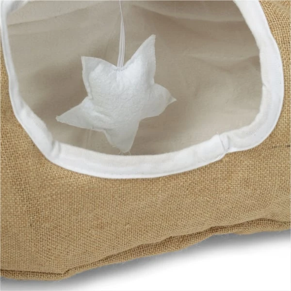 D&D Homecollection Spieltunnel Jute 120x25x25 Cm 2 D&D Homecollection Spieltunnel Jute 120x25x25 Cm – Bild 2