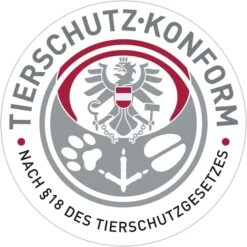 Trixie Transportbox Aluminium Alubox -Pet Verkauf Pruefzeichen Tierschutz LOGO 1