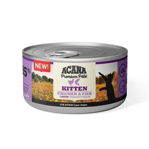 ACANA Cat Premium Pâté Kitten Chicken & Fish 1 ACANA Cat Premium Pâté Kitten Chicken & Fish
