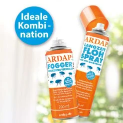 ARDAP Langzeit Ungezieferbekämpfungs-Set -Pet Verkauf ardap langzeit flohspray fur die umgebung 400ml 5O50B3RpZJEIPf