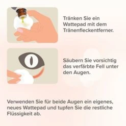 Beaphar Sensitiv Tränenfleckentferner 50ml + Fingerling GRATIS -Pet Verkauf beaphar sensitiv tranenfleckentferner 50ml plus fingerling gratis 3