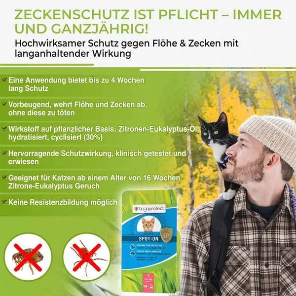 Bogaprotect Spot-On Katze 2 Bogaprotect Spot-On Katze – Bild 2