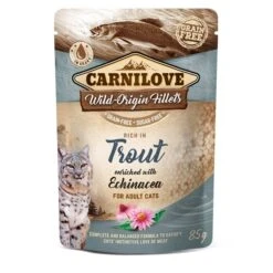 Carnilove Cat Pouch Ragout - Trout Enriched With Echinacea