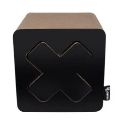 District 70 Kratzpappe Treasure Schwarz