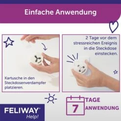FELIWAY Help! Nachfüllset, Mit 3 Pheromonkartuschen -Pet Verkauf feliway help nachfullset mit 3 pheromonkartuschen 5
