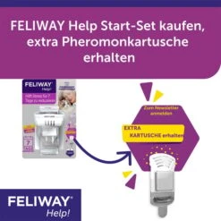 FELIWAY Help! Start-Set, Verdampfer + 1 Kartusche Für 7 Tage -Pet Verkauf feliway help start set verdampfer plus 1 kartusche fur 7 tage 6