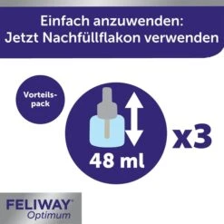 FELIWAY Optimum 3x30 Tage Vorteilspack -Pet Verkauf feliway optimum 3x30 tage vorteilspack 4
