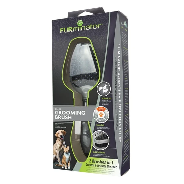 FURminator Doppelbürste Für Hund Und Katze 2 FURminator Doppelbürste Für Hund Und Katze – Bild 2