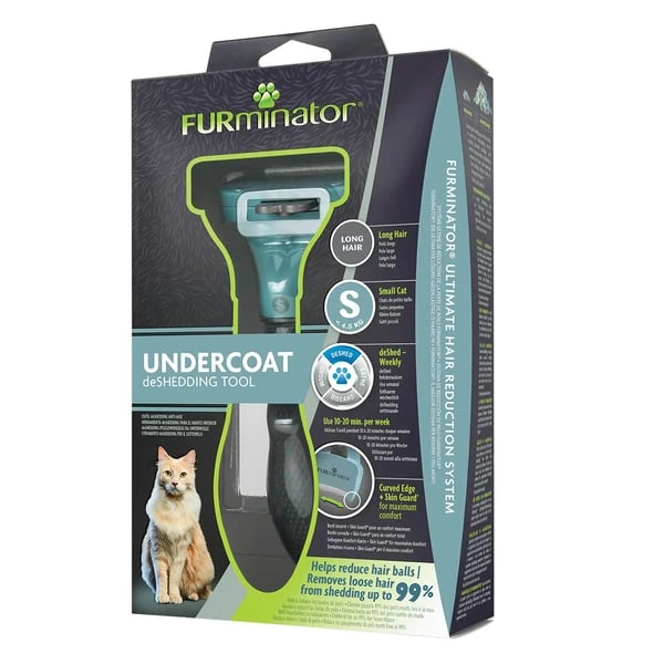 FURminator Katze Langhaar Bürste Für Unterwolle 4 FURminator Katze Langhaar Bürste Für Unterwolle – Bild 4