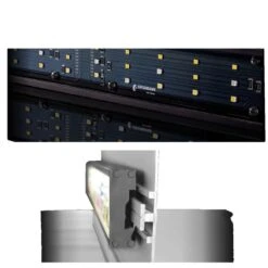 Giesemann Aquariumabdeckung SPHERA LED Silber Eloxiert Inkl. Pulzar LED -Pet Verkauf giesemann aquariumbeleuchtung sphera 258209f8d923ad