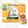 GOURMET GOLD Saftig-feine Streifen Sorten-Mix 96x85g