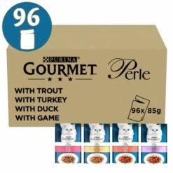 GOURMET Perle Erlesene Streifen In Gelee Mixpaket 96x85g