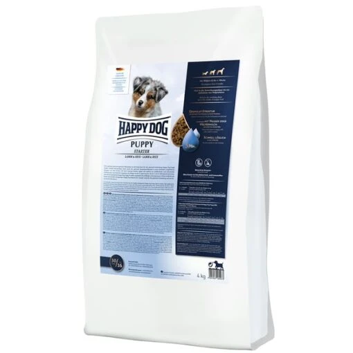 Happy Dog Supreme Young Puppy Starter Lamm & Reis -Pet Verkauf happy dog supreme young puppy starter lamm und reis 4kg