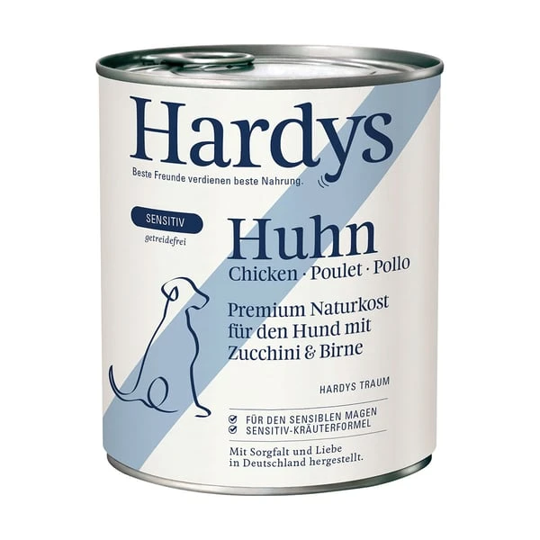 Hardys SENSITIV Huhn Mit Zucchini Und Birne 1 Hardys SENSITIV Huhn Mit Zucchini Und Birne