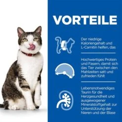 Hill's Science Plan Katze Light 7+ Huhn 1,5kg -Pet Verkauf hills sience plan katze light mature 7 huhn web 3