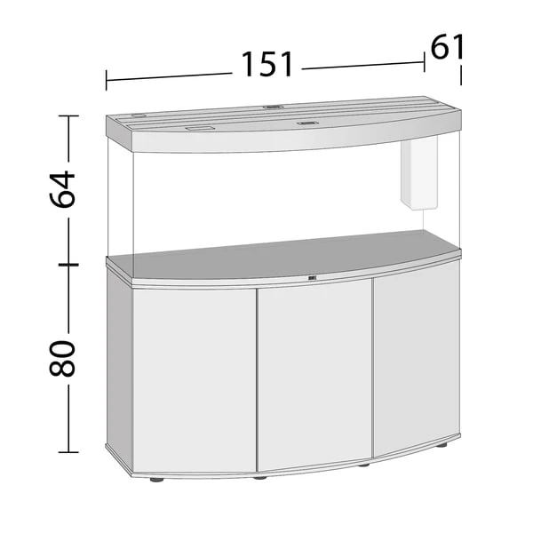 Juwel Aquarium Vision 450 LED (2021) 2 Juwel Aquarium Vision 450 LED (2021) – Bild 2