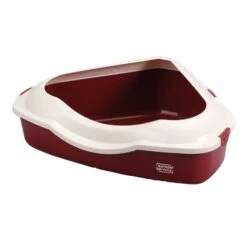 Ebi Katzentoilette Canto Medio -Pet Verkauf katzentoilette eb eck jumbo rot252554ecd42357