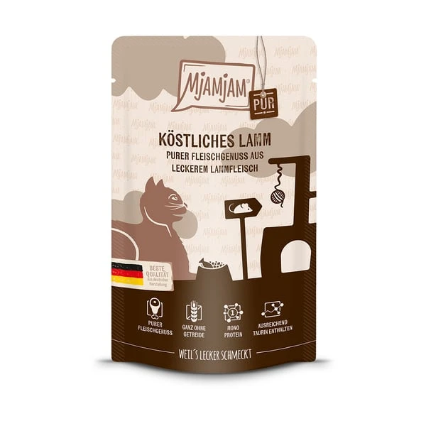 MjAMjAM Quetschie Purer Fleischgenuss Köstliches Lamm Pur 1 MjAMjAM Quetschie Purer Fleischgenuss Köstliches Lamm Pur