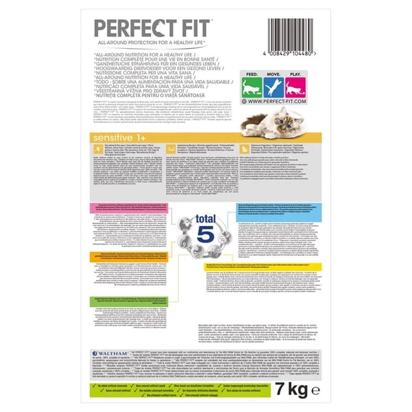 Perfect Fit Katzenfutter Sensitive 1 + Reich An Truthahn 2 Perfect Fit Katzenfutter Sensitive 1 + Reich An Truthahn – Bild 2