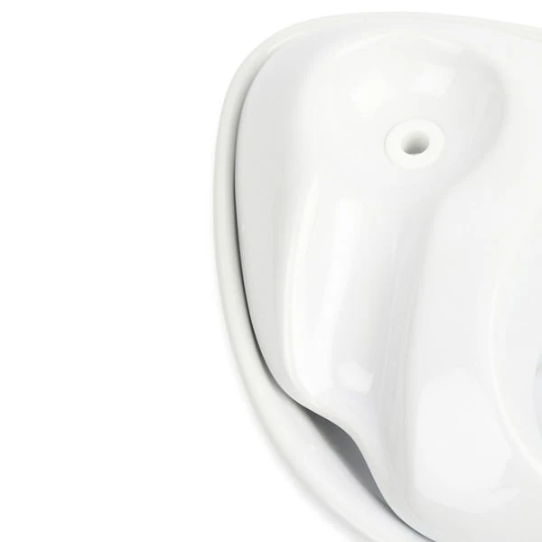 Pioneer Pet Keramik Trinkbrunnen Rain Drop Style 1,8 L Weiß 4 Pioneer Pet Keramik Trinkbrunnen Rain Drop Style 1,8 L Weiß – Bild 4