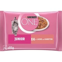 PURINA ONE JUNIOR Kitten In Sauce Lachs
