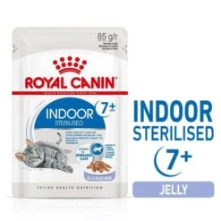 ROYAL CANIN INDOOR 7+ Sterilised In Gelee Nassfutter Für Wohnungskatzen Ab 7 Jahren