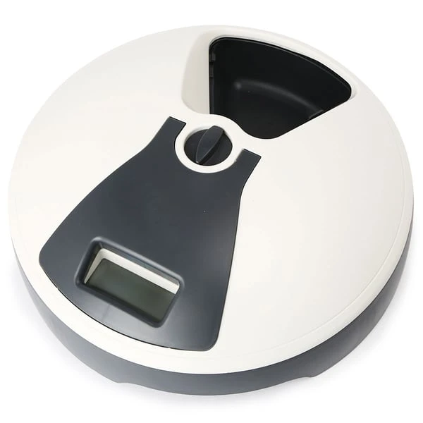 Trixie Futterautomat TX6 Grau/weiß 5 Trixie Futterautomat TX6 Grau/weiß – Bild 5