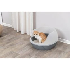 Trixie Katzentoilette Simao Mit Hohem Rand 48 × 30 × 58 Cm -Pet Verkauf trixie simao toilette 5