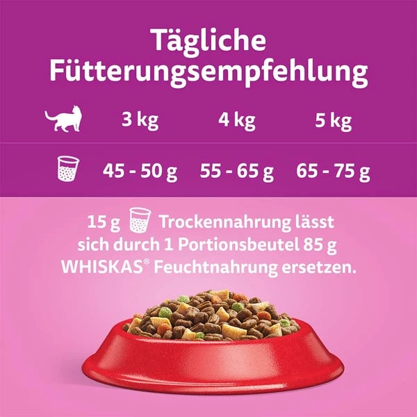 Whiskas Trocken Adult 1+ Mit Rind 3,8kg 3 Whiskas Trocken Adult 1+ Mit Rind 3,8kg – Bild 3