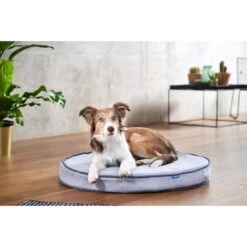 ZooRoyal Orthopädisches Hundekissen Elias Rund Grau -Pet Verkauf zooroyal hundekissen elias rund grau 4