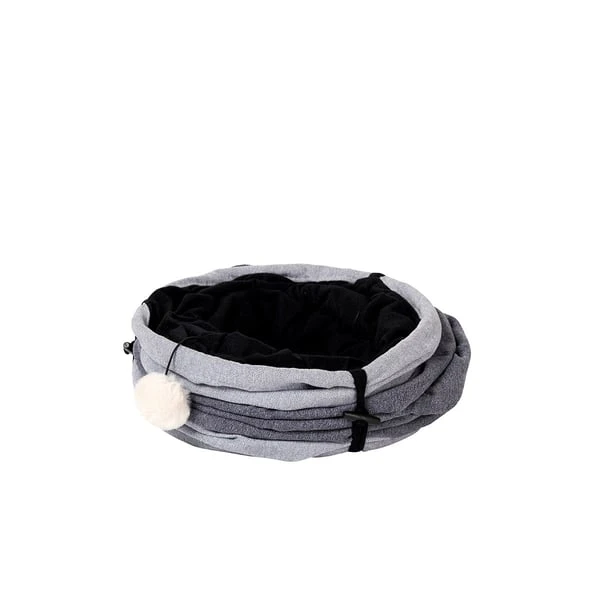 ZooRoyal Rascheltunnel Maja Grau Ø 30 X 90 Cm 4 ZooRoyal Rascheltunnel Maja Grau Ø 30 X 90 Cm – Bild 4