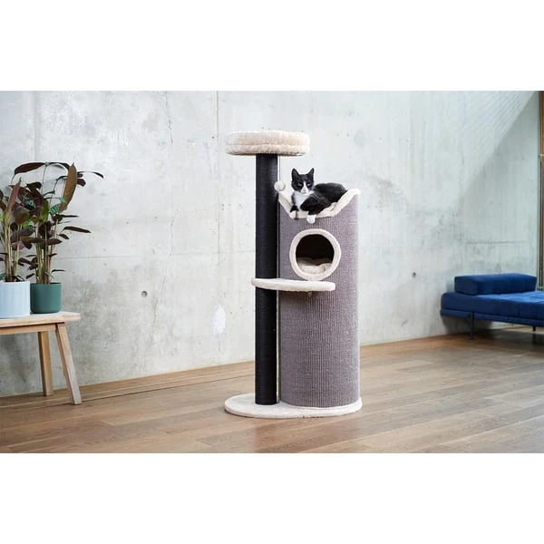 ZooRoyal Kratzbaum Juanita 132cm 2 ZooRoyal Kratzbaum Juanita 132cm – Bild 2