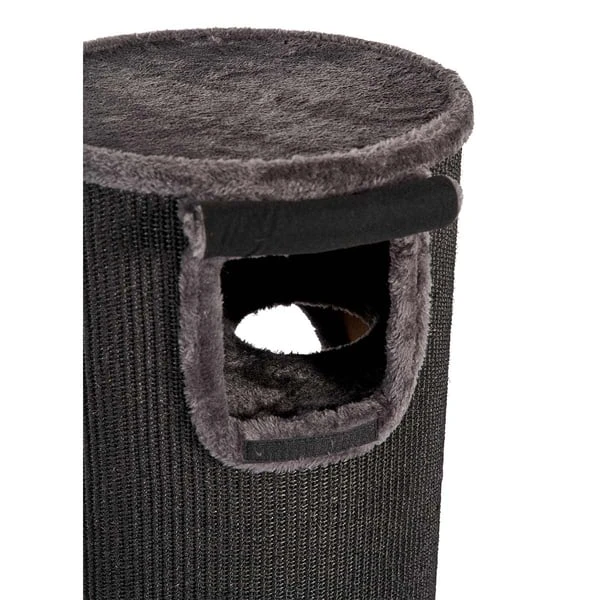 ZooRoyal Kratztonne Klara 100 Cm Schwarz 4 ZooRoyal Kratztonne Klara 100 Cm Schwarz – Bild 4