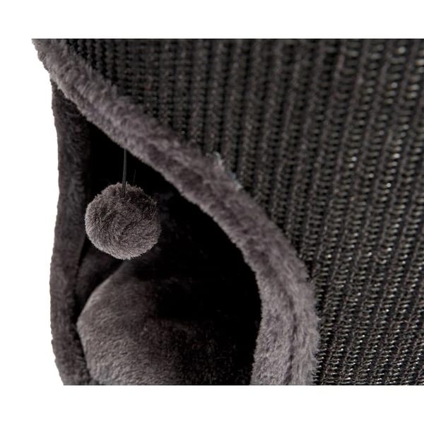 ZooRoyal Kratztonne Klara 100 Cm Schwarz 7 ZooRoyal Kratztonne Klara 100 Cm Schwarz – Bild 7