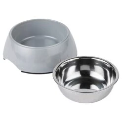 ZooRoyal Melamin-Napf L 700ml 2er Set -Pet Verkauf zooroyal napf grau l700ml 4