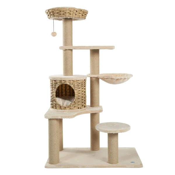 ZooRoyal Premium Kratzbaum Sumba 136 Cm 1 ZooRoyal Premium Kratzbaum Sumba 136 Cm