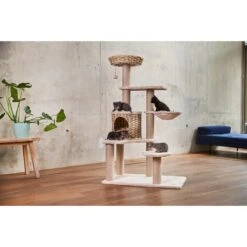 ZooRoyal Premium Kratzbaum Sumba 136 Cm 32 ZooRoyal Premium Kratzbaum Sumba 136 Cm -Pet Verkauf zooroyal premium kratzbaum sumba 136cm web 2