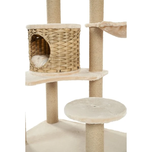 ZooRoyal Premium Kratzbaum Sumba 136 Cm 2 ZooRoyal Premium Kratzbaum Sumba 136 Cm – Bild 2